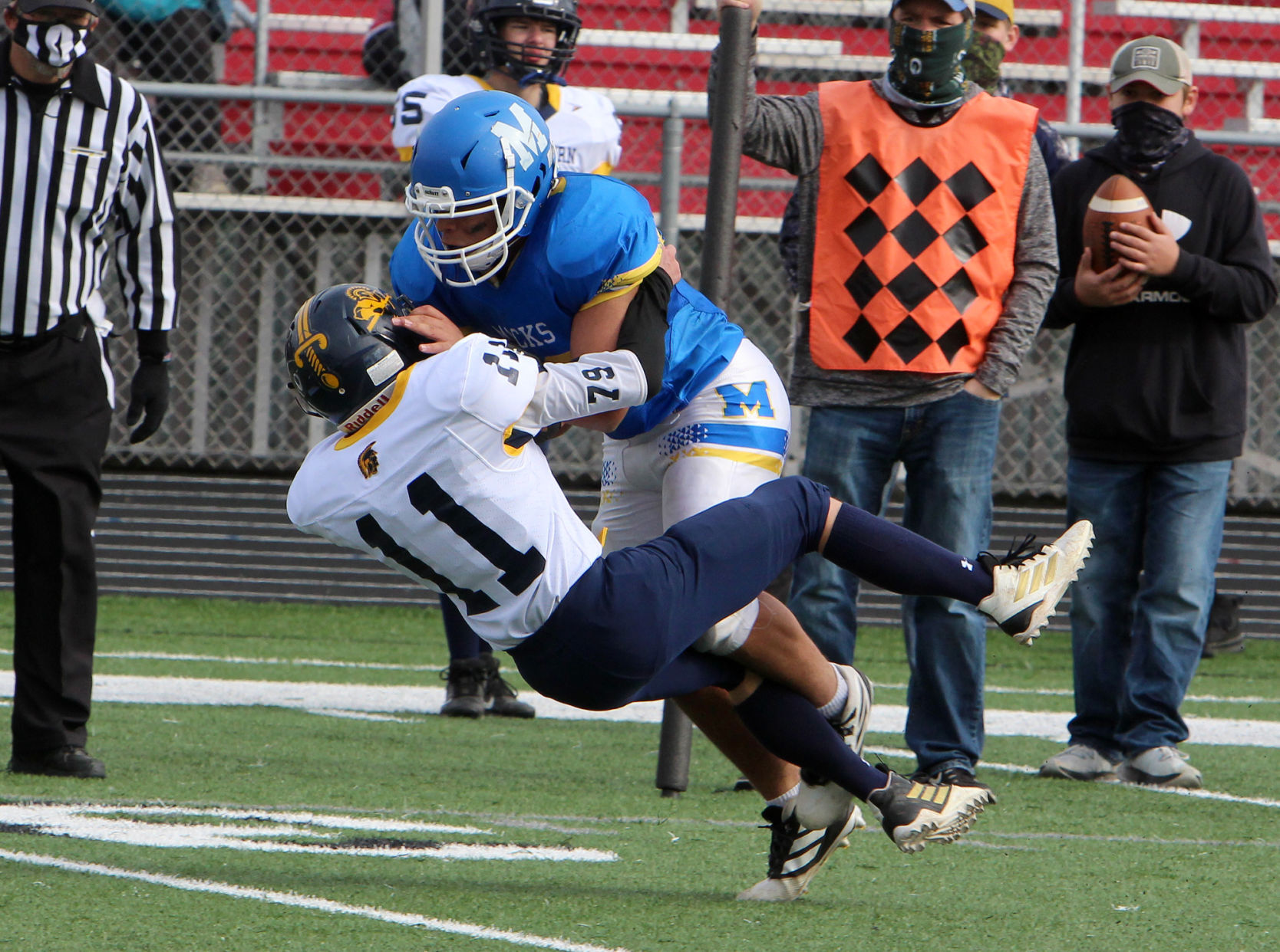 New Auburn at McDonell football 10-3-20